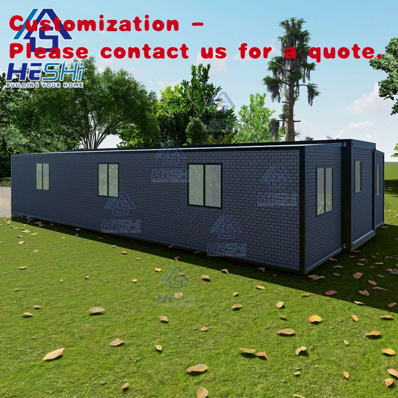 

custom.Hot Sale Prefabricated 40Ft 20Ft Expandable Container House Kitchen Prefab Building Foldable Home Casa