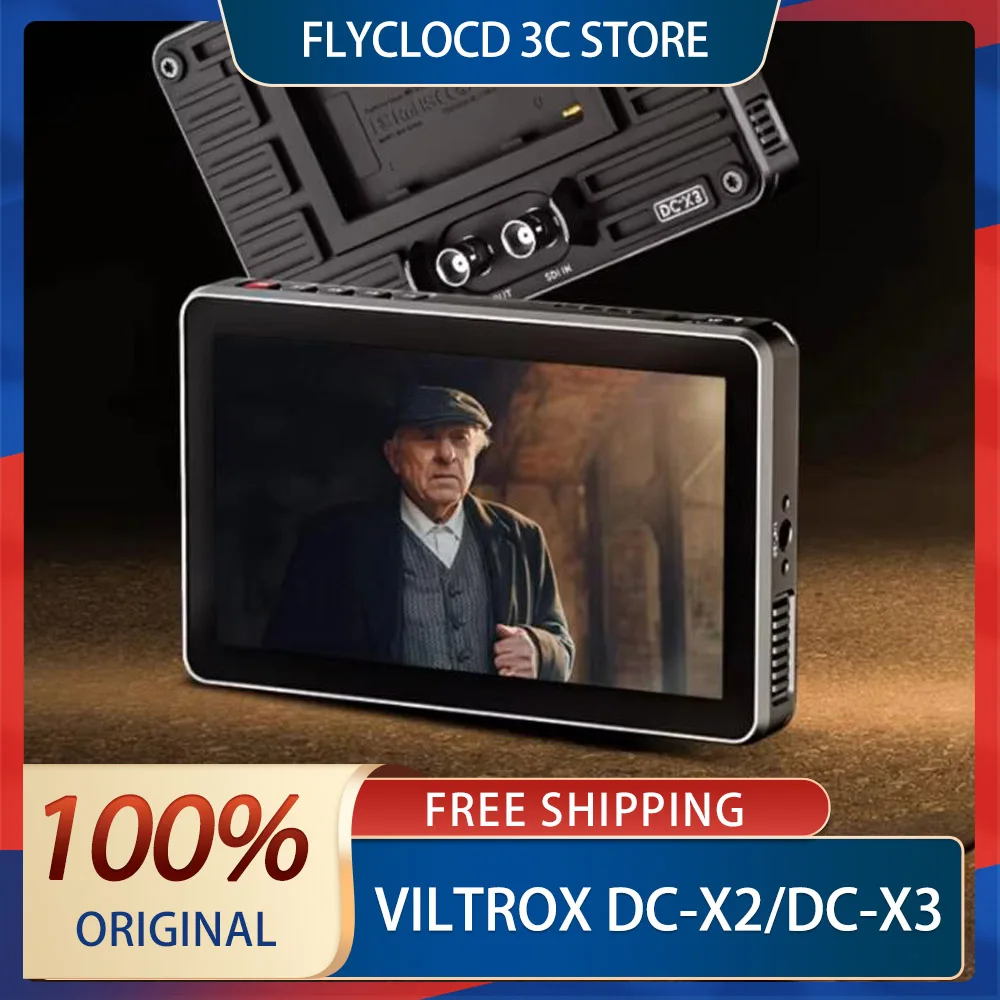 Viltrox Dc-X2/Dc-X3 6 Inch Profissional Hd Monitor Touch Screen 2000nit For Photography Vlogging Filmmaking Tv Creating Custom