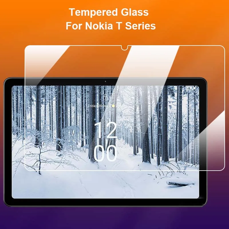 

For Nokia T21 T20 Clear Tempered Glass 9H 2.5D Premium Screen Protector Protection Film