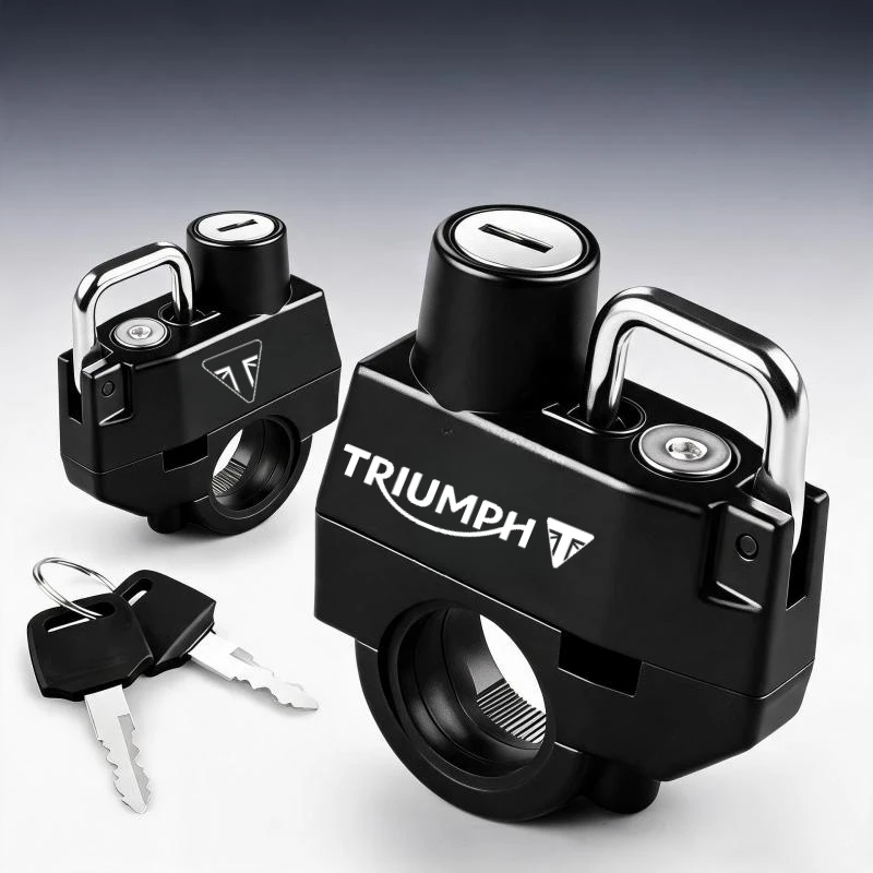 Système de verrouillage antivol pour casque de moto, pour TRIUMPH SPEED FOUR 600 Speed Triple R RS S TWIN SPEEDMASTER