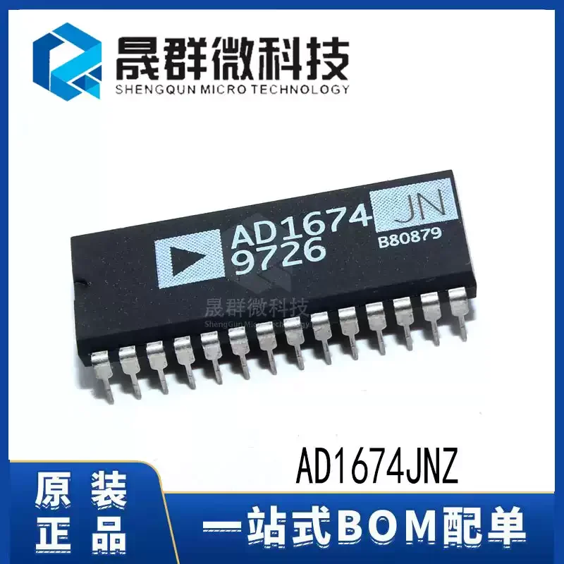 Brand new original AD1674JNZ AD1674JN direct insertion DIP-28 ADC digital to analog converter chip IC