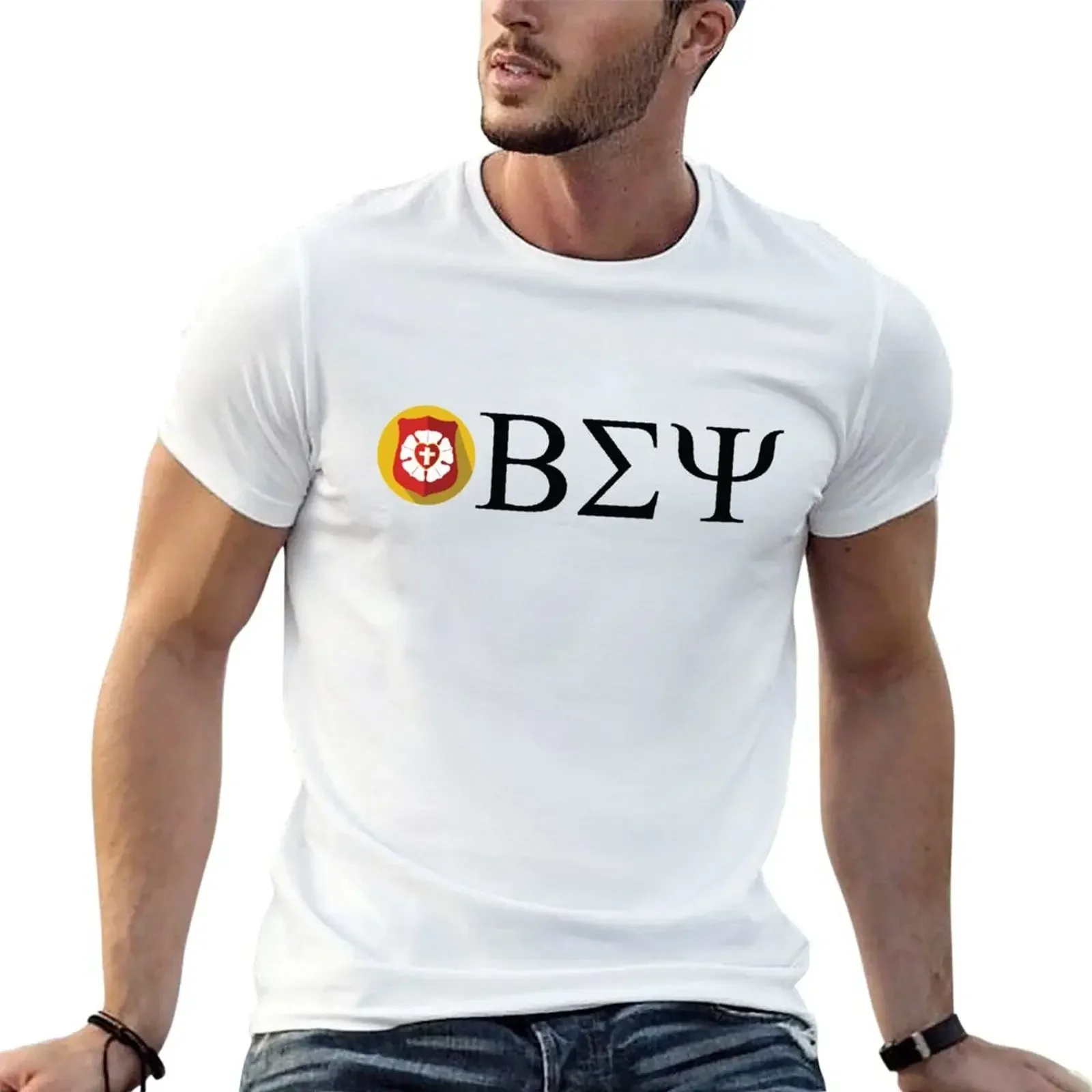 Beta Sigma Psi - badge T-Shirt plus size clothes anime tshirt customs design your own korean fashion men t shirt