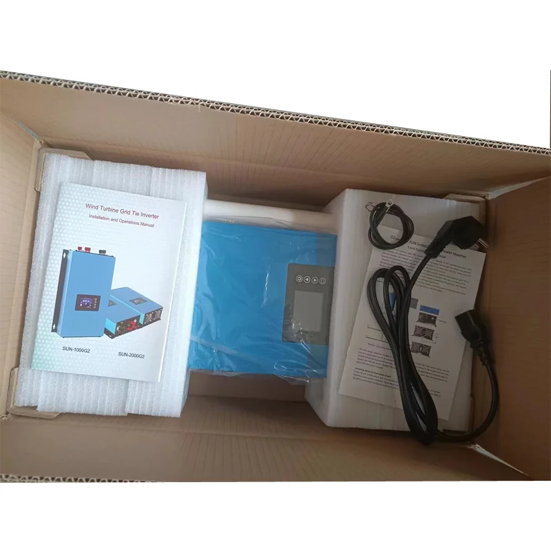 o AC 220V230V for with Limiter&WiFi Charge for Wind TurbineJesudom MPPT Wind Energy on Grid Tie Inverter 2000W AC45V90V t