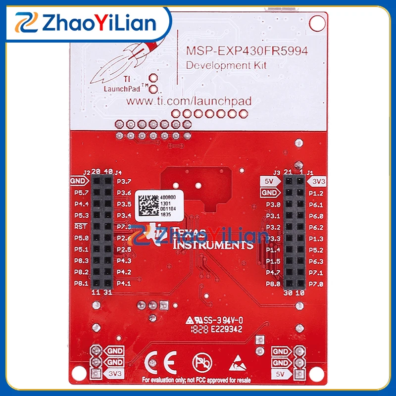 For MSP-EXP430FR5994 MSP430 FRAM MCU Launchpad Evaluation Board