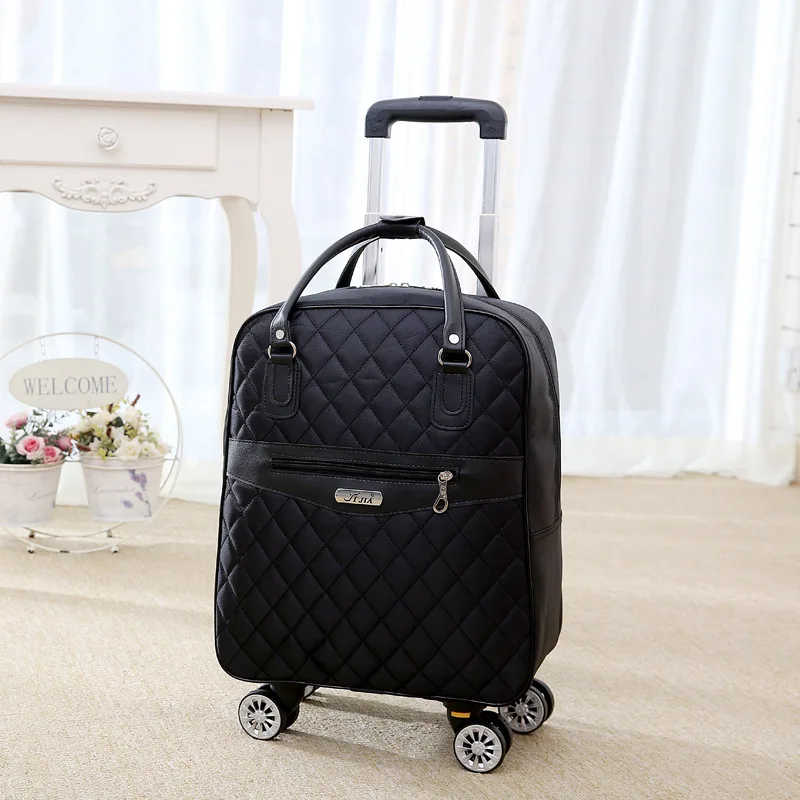 oxford-fabric-travel-bag-men's-check-in-bag-luggage-handle-bag-short-trip-backpack-unisex-carry-on-bag-trendy-business-trip-bag