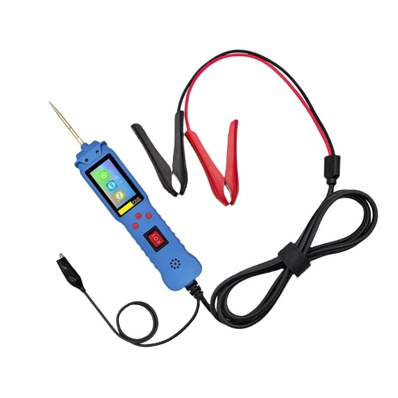 

Комплексный тестер автомобильных цепей 12 В/24 В, высокопроизводительные автомобильные датчики для цепей, пластиковые для поиска