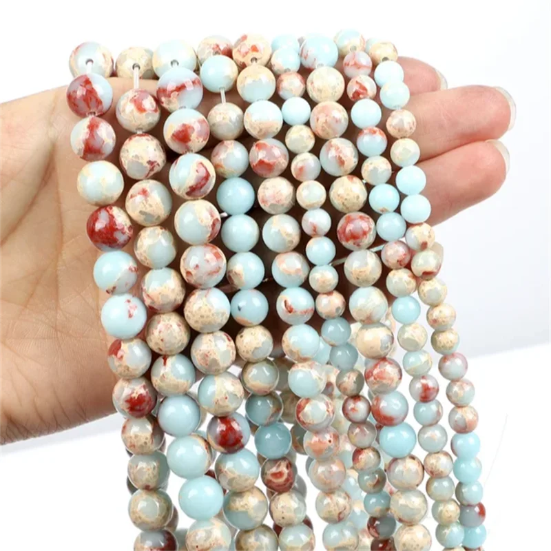 

Natural Stone Beads agalmatolite beads For Jewelry Making DIY Bracelet 4 6 8 10mm