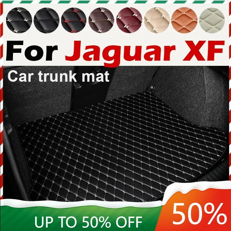 

Car trunk mat for Jaguar XF 2016 2017 cargo liner carpet interior accessories cover