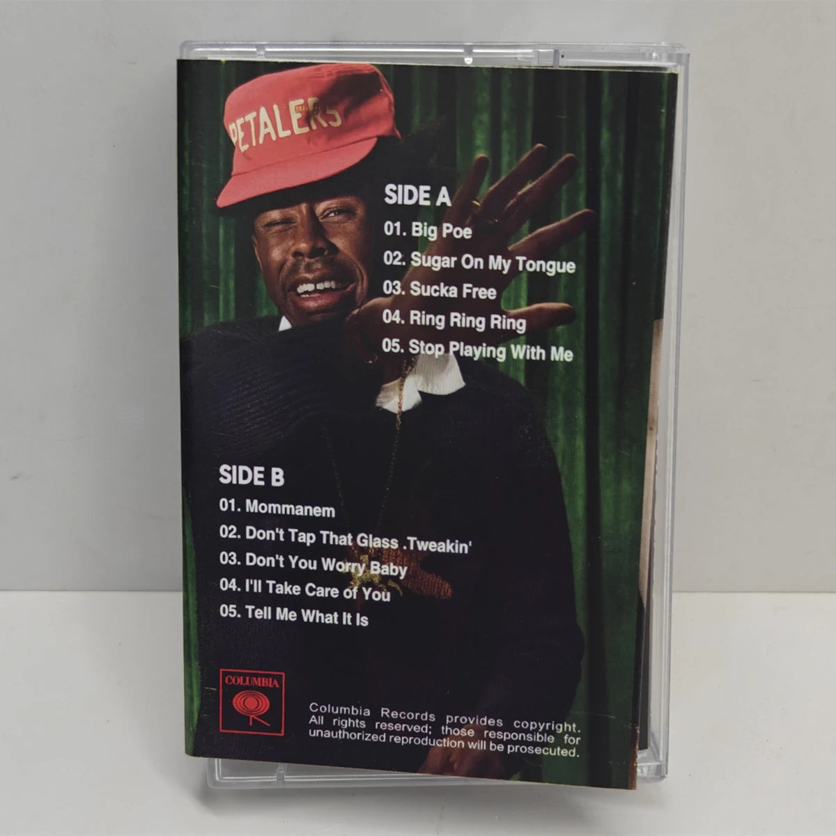 جديد الراب تايلر الخالق الموسيقى الشريط لا التنصت على ألبوم الزجاج Sucka الحرة كاسيت تأثيري مسجل وكمان سيارة Soundtracks صندوق