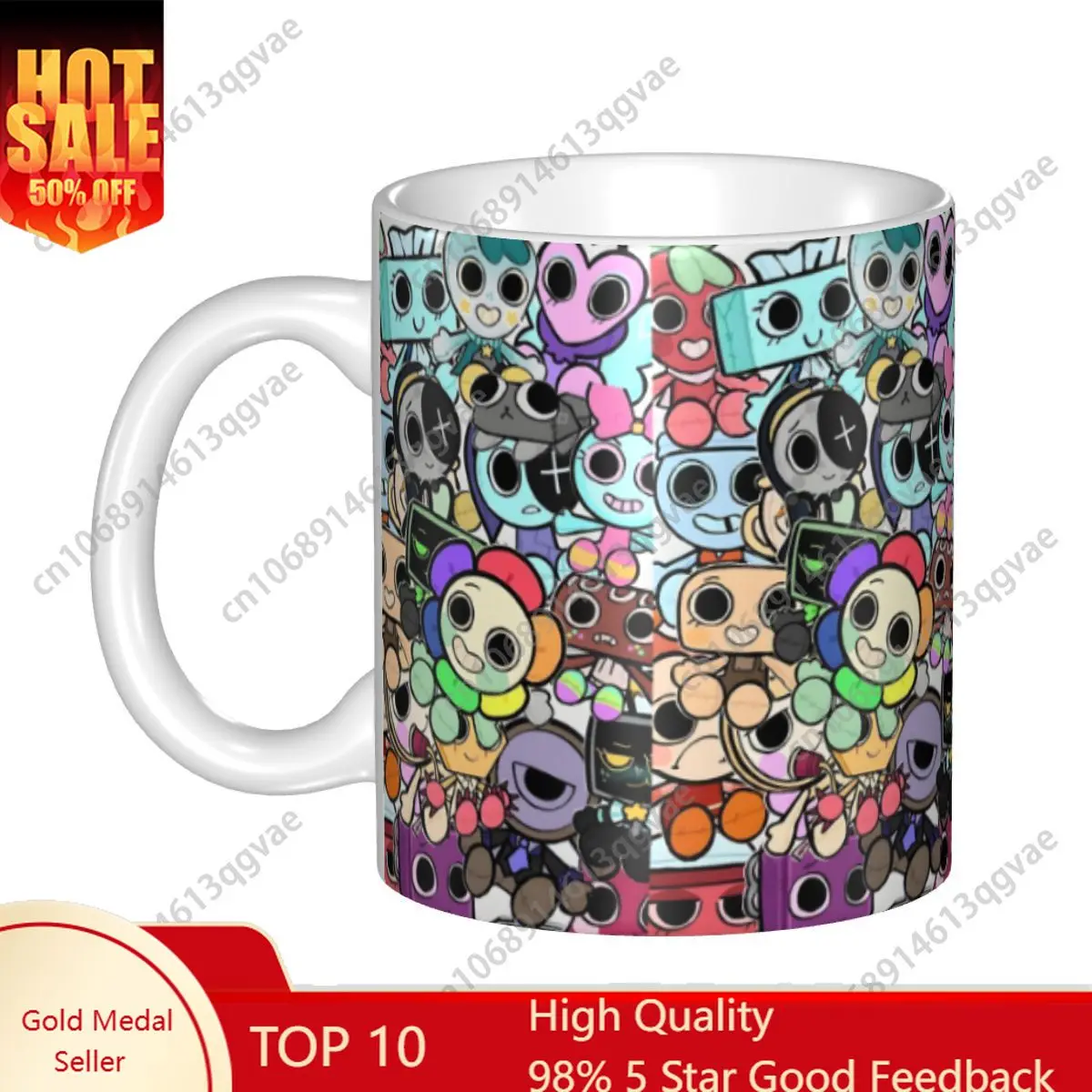 

Custom DIY Dandys Cartoon World Ceramic Mug Coffee Cup Creative Gift