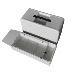 Special Case for Household Electric Sewing Machine Portable Wooden Case PVC Case Base Storage Box