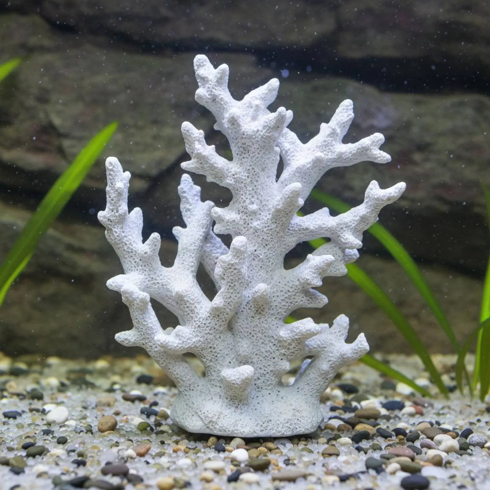 Decoración artificial rama oceánica resina acuario – Bajo mantenimiento - imagen 2