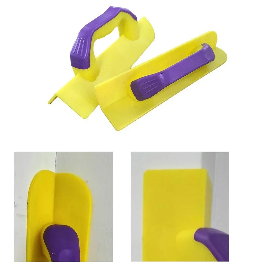1pc Wall Corner Palette Inner Outer Wall Corner Trowel Plastic Drywall Edger Groover Tools Finishing Household Tools Accessories