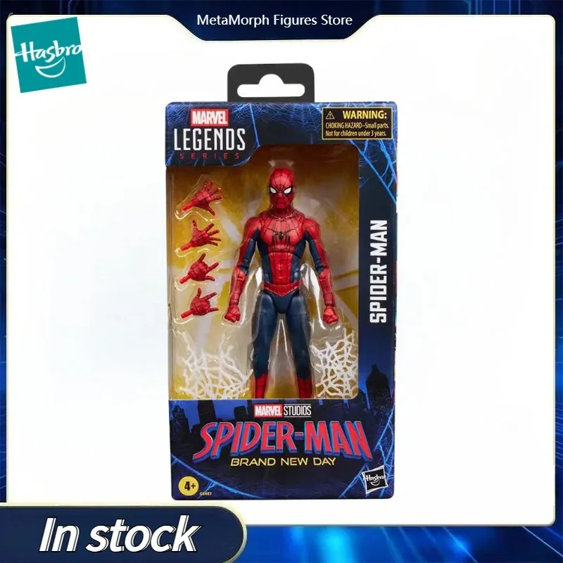 【pre-sale】original-hasbro-marvel-legends-series-brand-new-day-spider-man-anime-figure-toys-model-ornaments