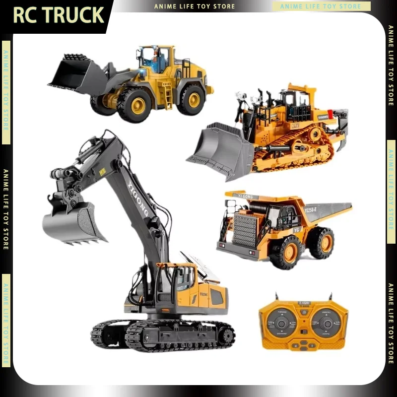 

Радиоуправляемая инженерная машина, сплав, 2,4G, экскаватор, бульдозер, самосвал, пульт дистанционного управления, 11 каналов, радиоуправляемые автомобили, игрушки, новогодние подарки для мальчиков