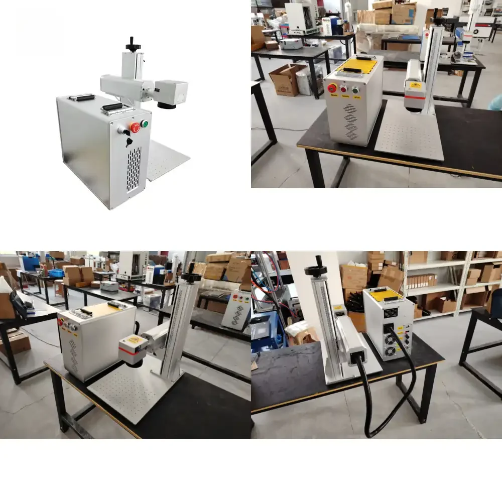 

60W MOPA M7 Color JPT Fiber Marking Machine for CNC Engraving Machine for Metal Plastic Glass Stainless Steel Aluminum