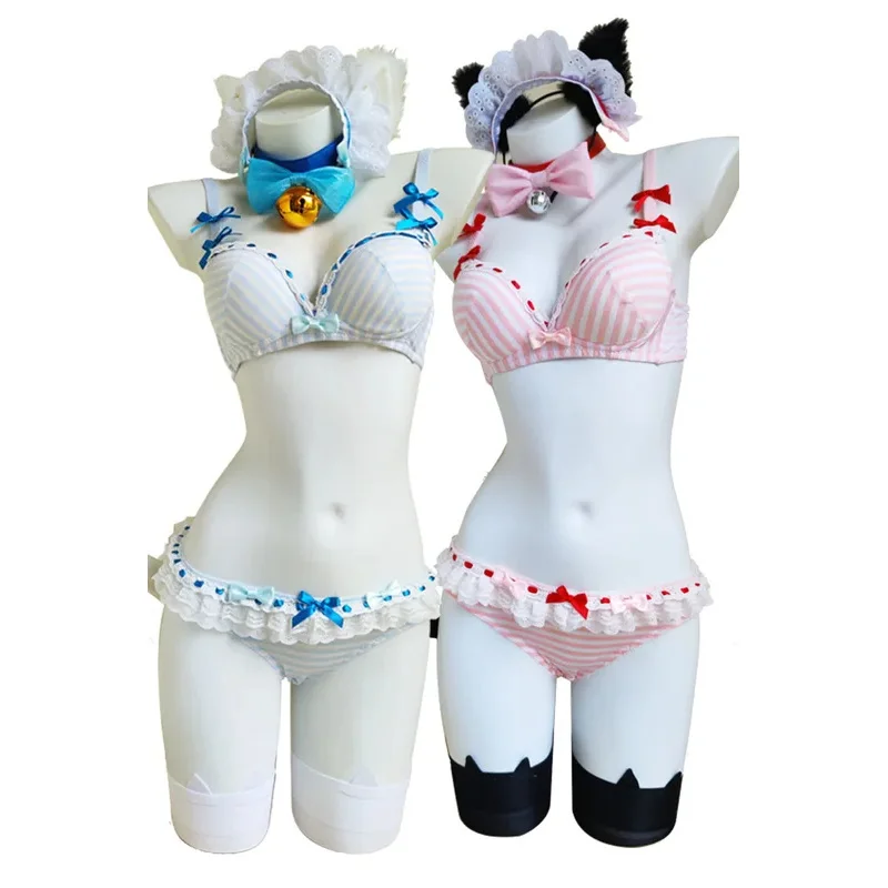 캔디 2025COS-HoHo 애니메이션 NEKOPARA 고양이 파라다이스 바닐라 초콜릿 섹시한 란제리 정장 러블리 유니폼 코스프레 의상 할로윈 파트