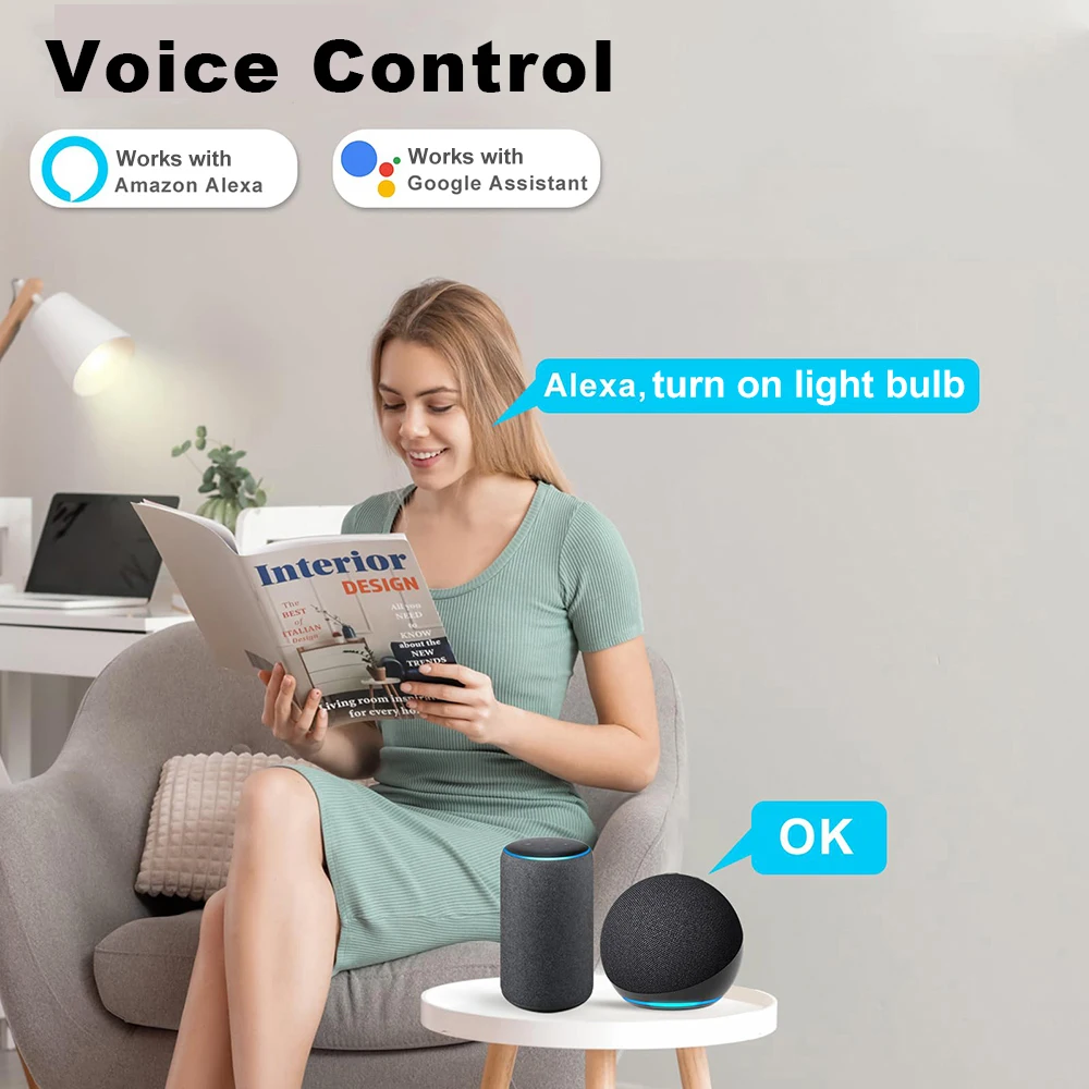 Tuya Smart Plug WiFi Socket 20A z monitorowaniem zasilania US Canada Mexico Peru Japan Timing Voice Control Support Alexa Google Home