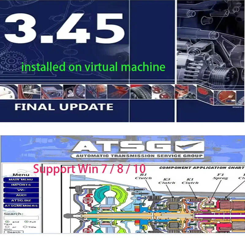 

2025 hot sale auto.data 3.45 and atsg 2017 Auto Repair Software+ install video guide+ install help for free