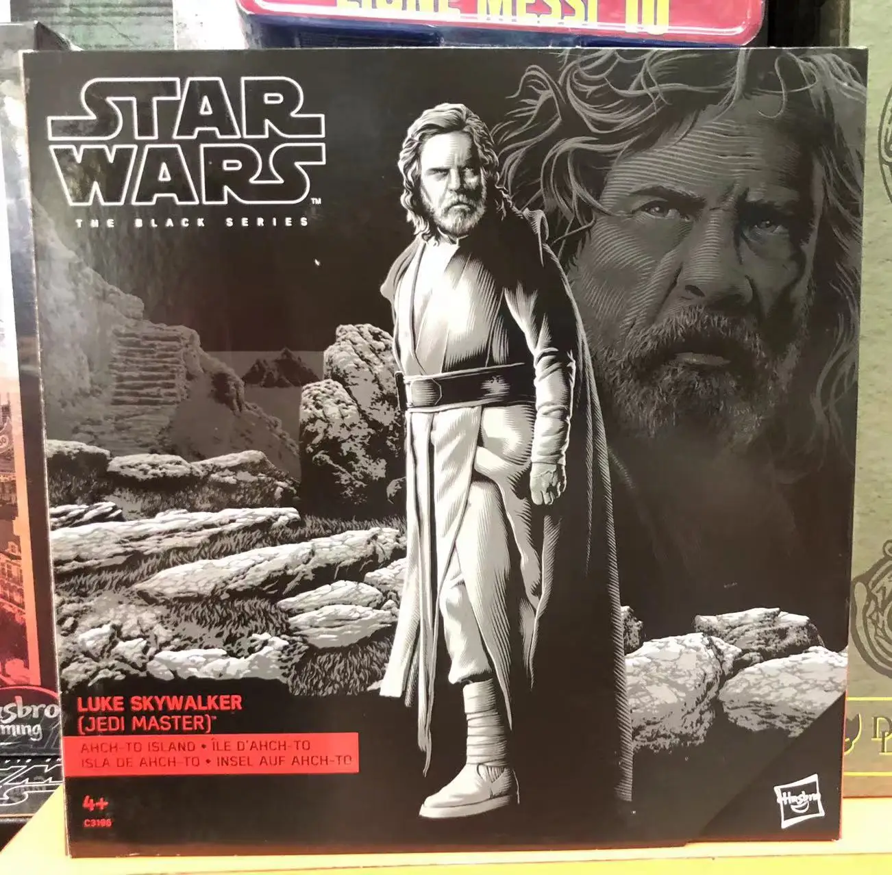 Hasbro  Star Wars Black Box SDCC Limited 6-inch Kellogg's Handheld  Luke Skywalker Jedi Master Mobile Doll Model  Surprise Gift