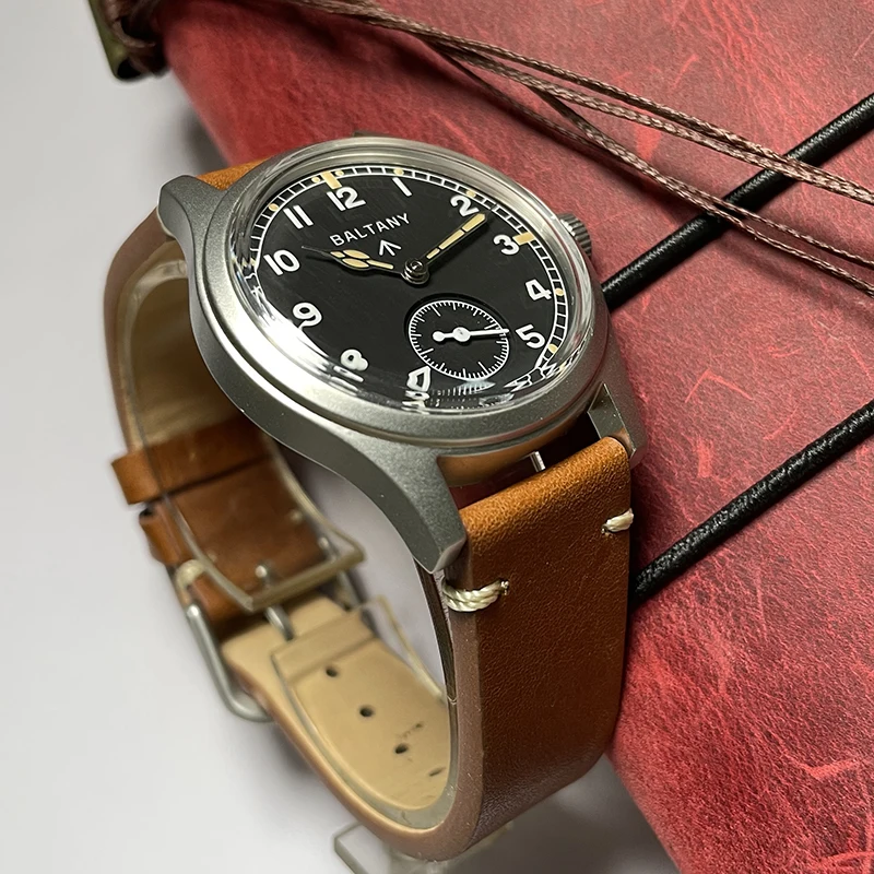 Baltany S2025 Herren 36mm Automatik Militäruhr WW2 Retro Dirty Dozen Armee-Felduhr Leuchtend 100M Wasserdicht Outdoor – Detail 10