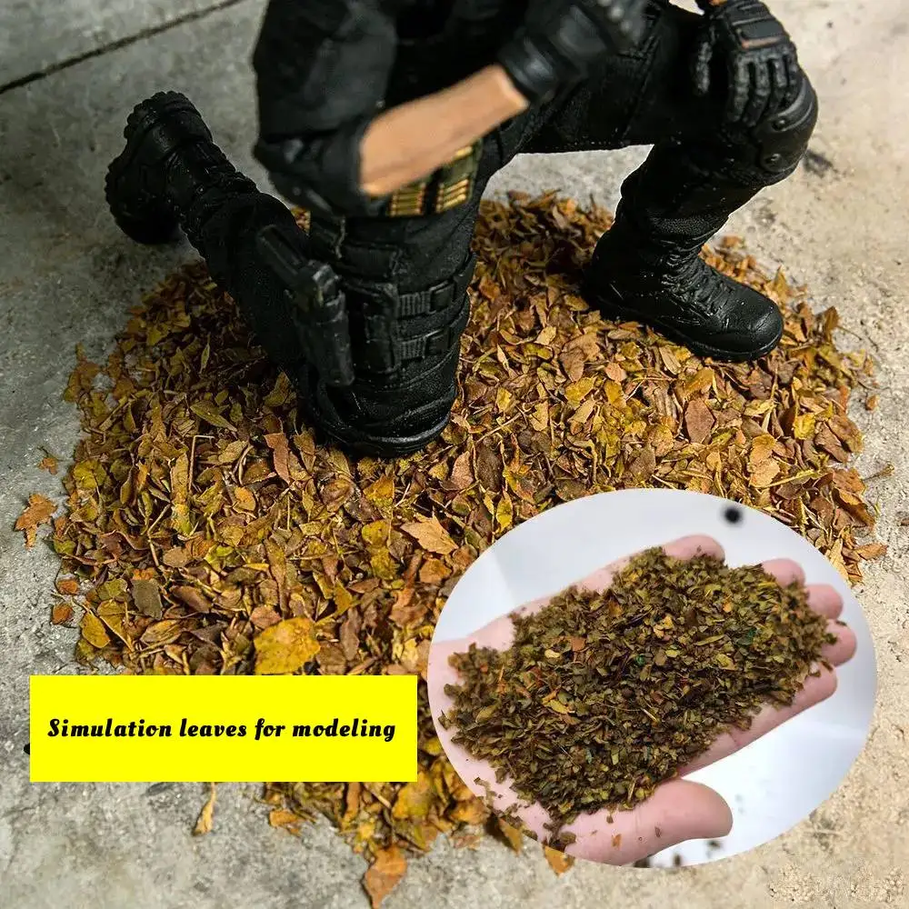 Modèle de feuilles tombantes miniatures, bricolage, feuilles d'arbre réalistes pour miniature de base/marteau de guerre/marque/paysage de jardin 20 g/sac