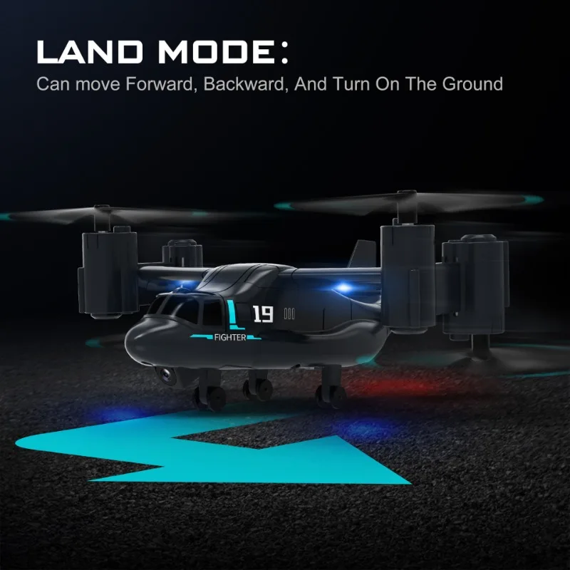 LM19 원격 제어 헬리콥터 육지 공기 모델 720P 카메라 드론 Wifi Fpv Quadcopter Rc 비행기 미니 Ufo 장난감 소년 생일 선물