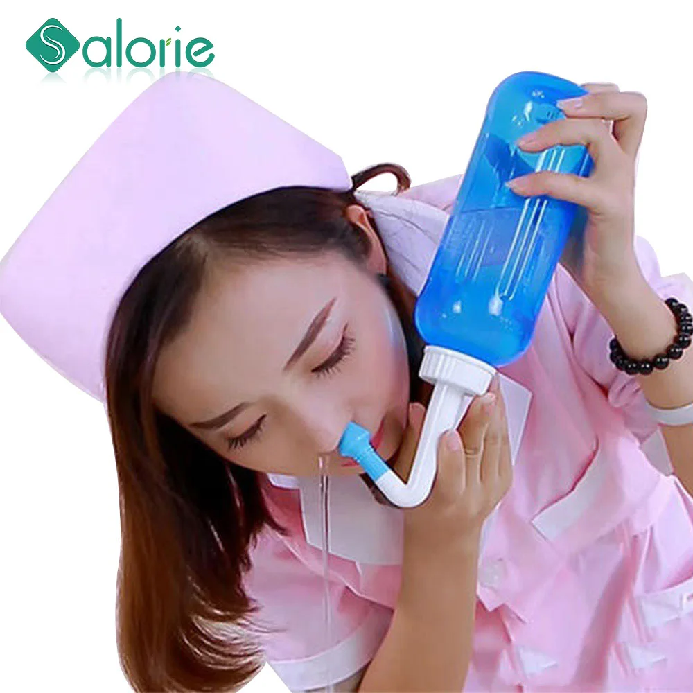 Nasal Wash Nose Cleansing Nasal Cavity Cleaner Sinusitis Sensitivity Healthy Care Avoid Allergic Rhinitis Neti Pot 300ML/500ml