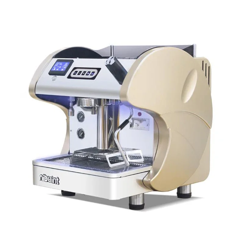 

Commercial Semi-automatic Coffee Machine Professional Italian Single-head Coffee Grinder Pump Steam-type Coffee Maker