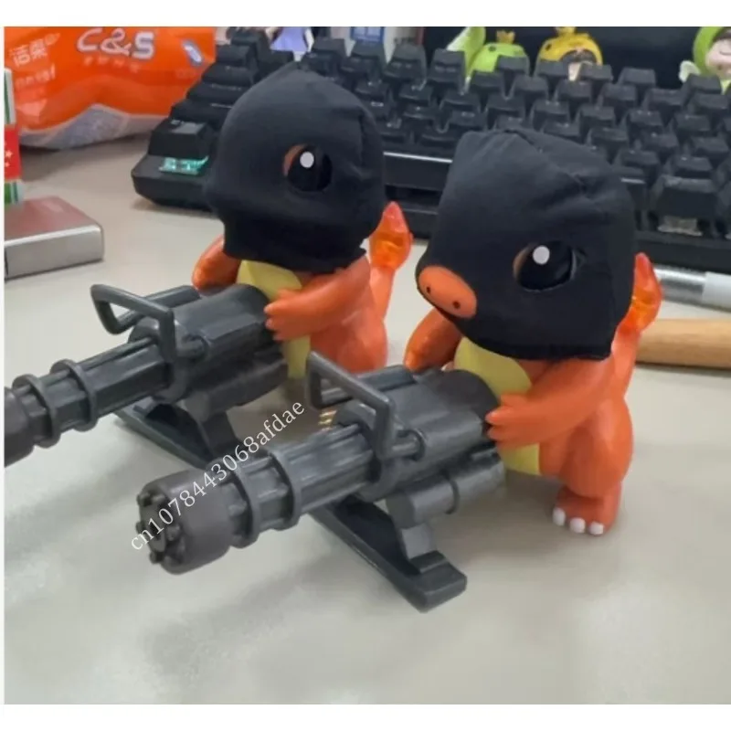 pokemon-divertido-e-exclusivo-bandido-gatling-charmander-tronco-do-carro-mini-estatua-retrovisor-ornamento-negrito-e-orgulhoso-decoracao-exterior-brinquedos