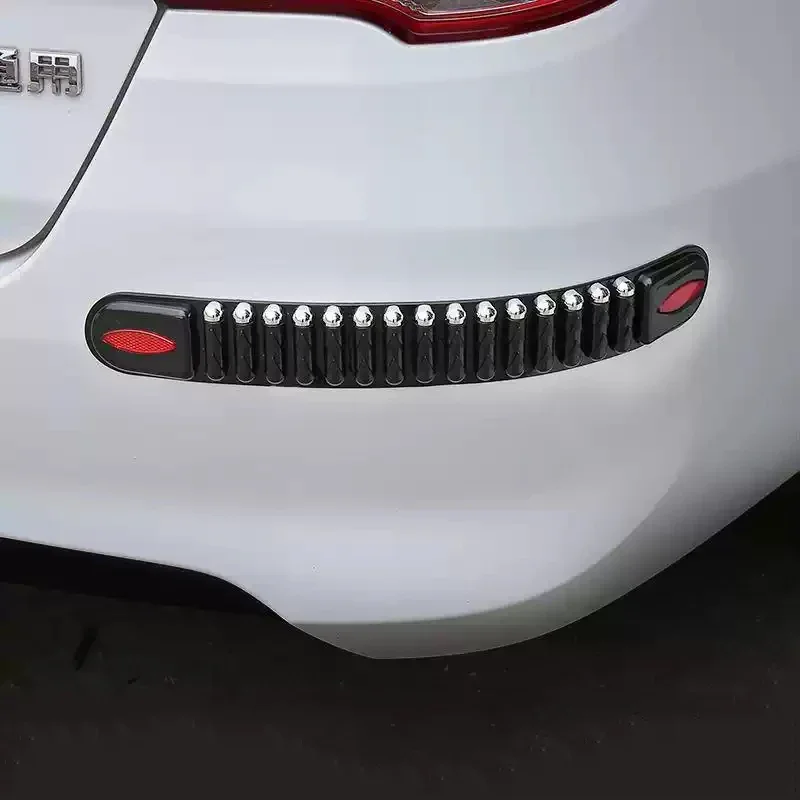 

4PCS Anti-Collision Protect Strip High Quality PVC Car Bumper Door Edge Styling Mouldings Decorative Trim Auto Parts Accessories