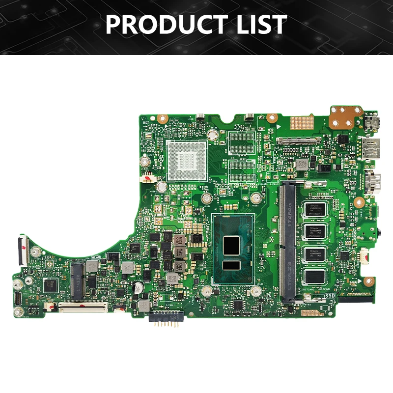 Материнская плата для ASUS ZenBook UX310UA UX310UQ UX310UAR UX310UA UX310UQ UX310UF, 100% протестирована