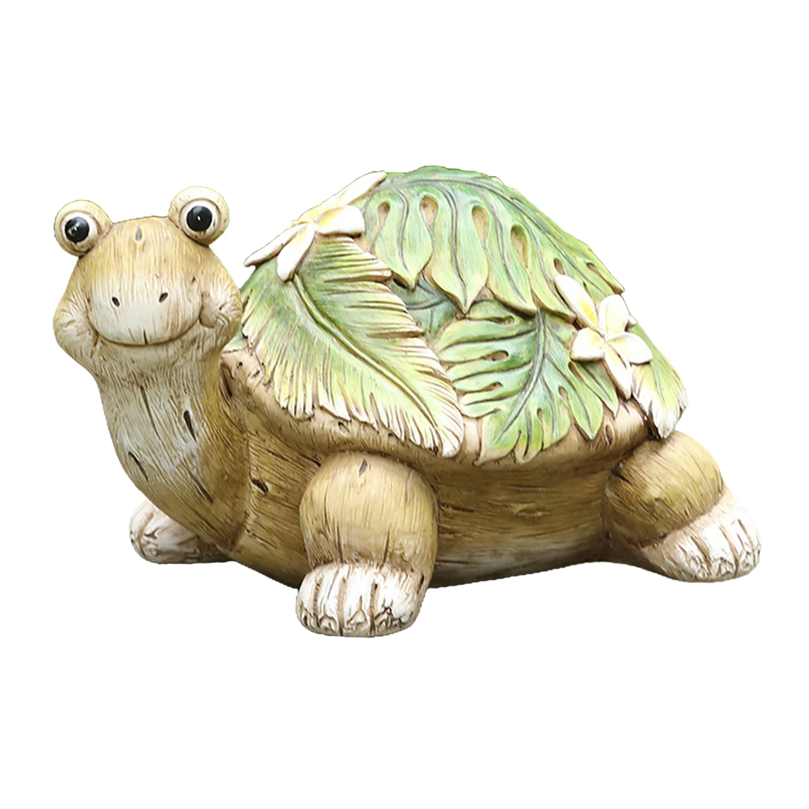 Cute Garden Turtle Statue Outdoors Realistic Sculpture Lawn Store Decoraion