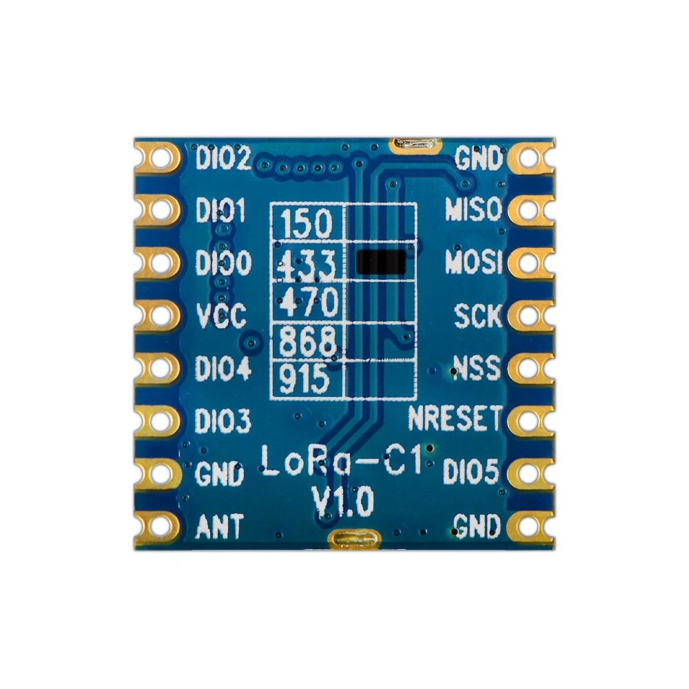 2 szt. LoRa1278-C1 433/490 MHz SX1278 ochrona ESD SPI koniec przedni 4km dalekiego zasięgu moduł LoRa