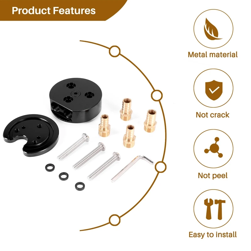 Fuel Tank Gas Sump Integrated Return Kit For FASS Airdog Cummins Duramax Replacement