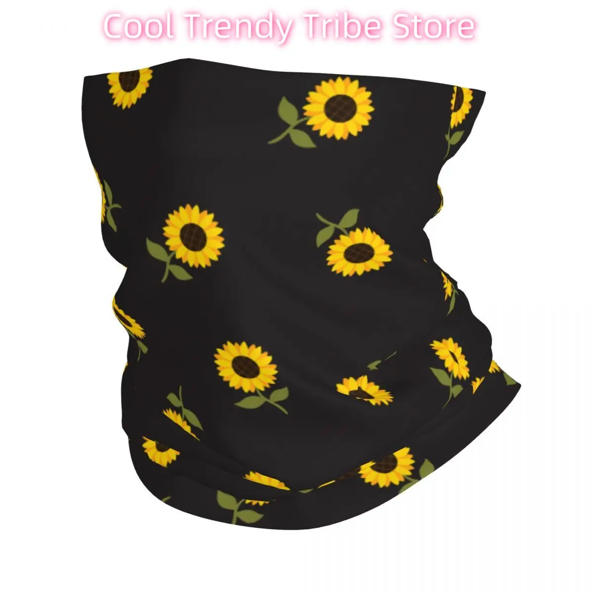 

Бандана с цветком подсолнуха, гетры с принтом, Балаклава, маска, шарф, теплый головной убор, походы для мужчин, женщин, взрослых, моющиеся