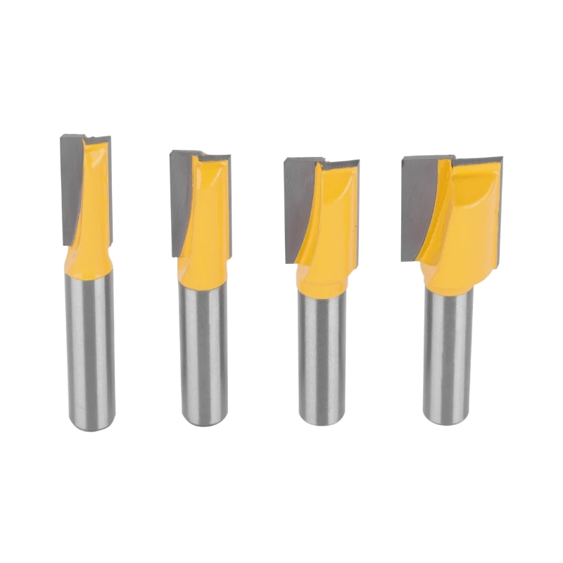 YUSUN 8MM Shank Cleaning Bottom Bit Router Bit Woodworking Milling Cutter For Wood Bit face Mill
