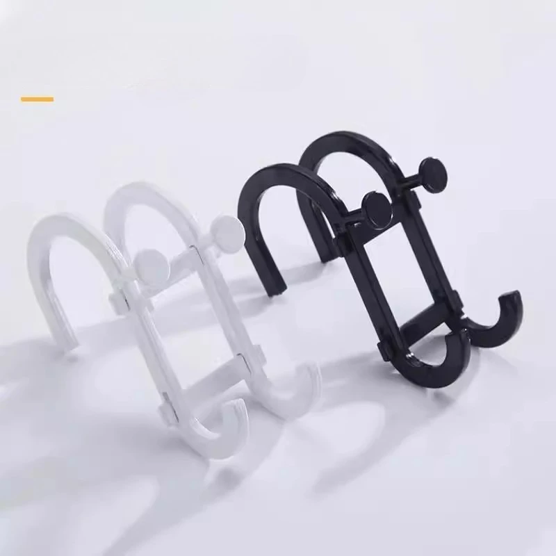 Bathroom Storage Utensils, Versatile Hooks, Mobile Phone Holder, No Punching, Sliding Sleeve Towel Rack, Modern and Simple