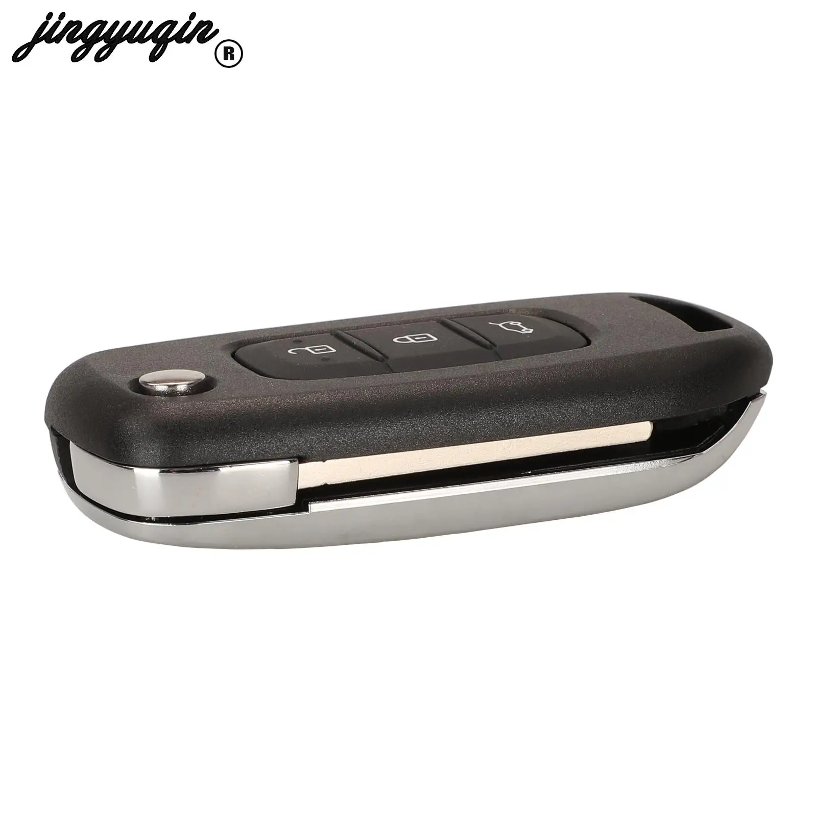 Jingyuqin 4A PCF7961M Chip 433Mhz Flip Remote Key for Renault Kadjar Captur Megane 3 Symbol Logan 2 Sandero 2 Dacia Duster 3BNT