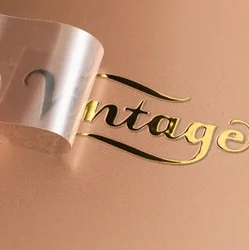 Customized 3D UV transfer printing stickers, personalized printing labels, transparent waterproof transfer printing stickers