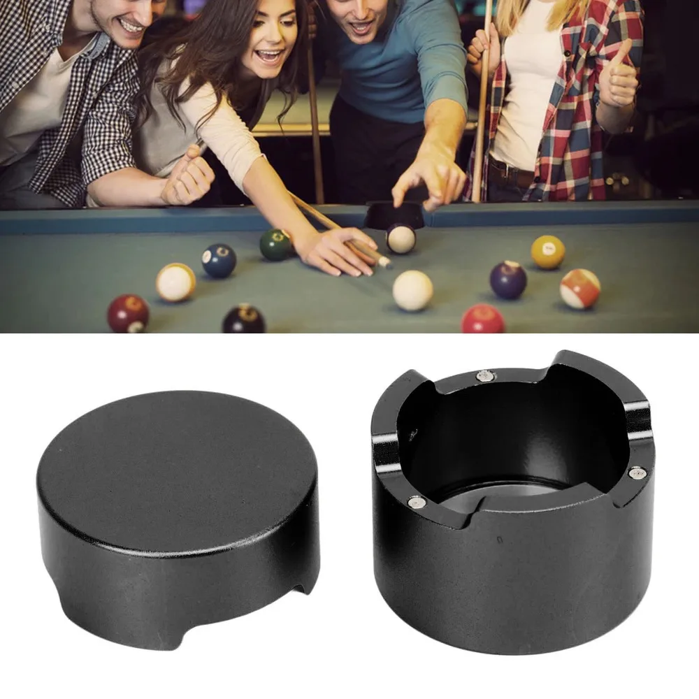 

Billiard Accessories Round Billiard Chalk Case Aluminum Alloy Portable Billiard Chalk Holder Pool Cue Chalk Box Pool Cue Sports