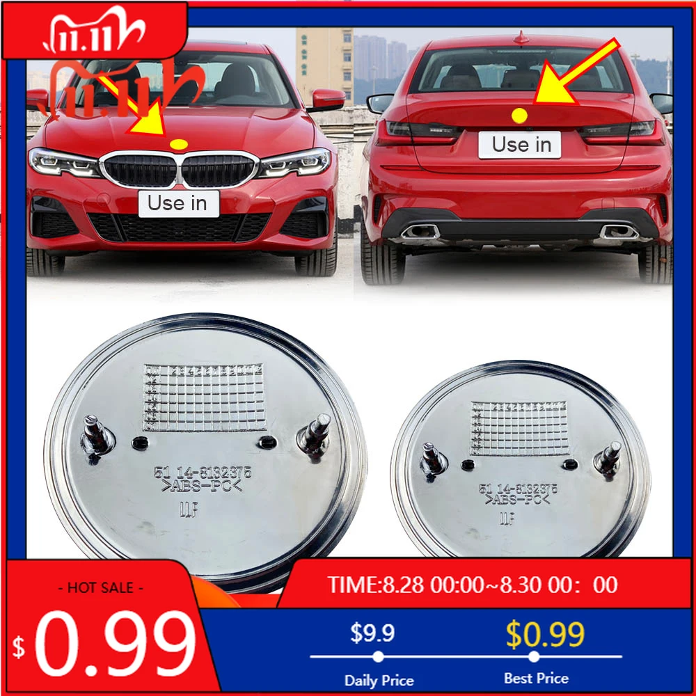 

Эмблемы 74 мм 82 мм Карбоновый передний капот автомобиля Эмблема заднего багажника Значок для BMW E30 E36 F34 F23 G14 G20 G30 X1 X2 X3 M1 M2 Ac