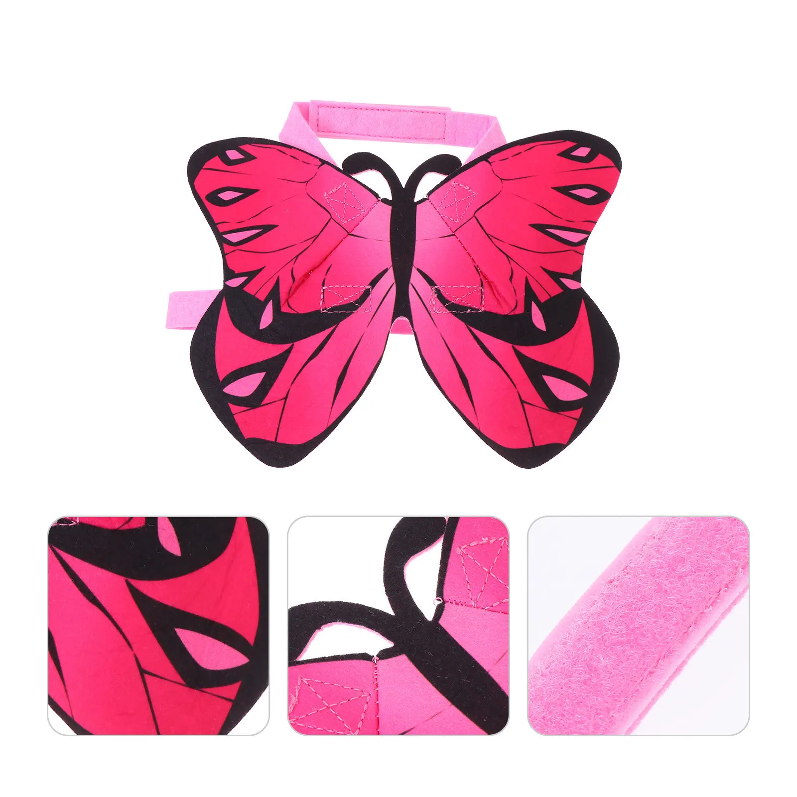 

Butterfly Print Cat Halloween Apparel Lightweight Breathable Comfortable Pet Costume Party Clothing Cat Cosplay Clothes