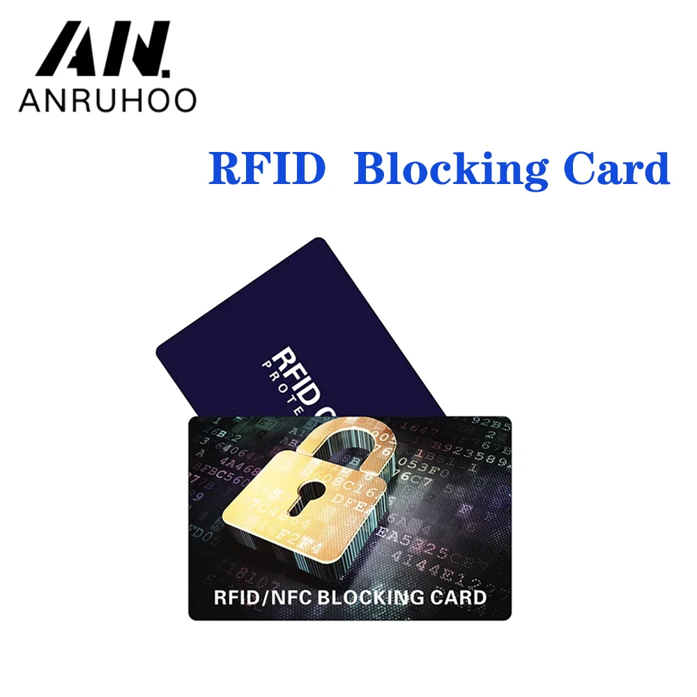 1/3/5PCS RFID Blocking Card Debit Credit Card Passport Protective Film Contactless NFC Intelligent Anti-Theft Design Perfect Fit