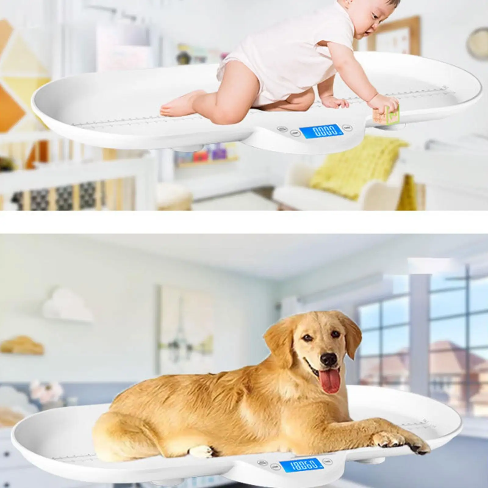 Infant Scale Multifunctional Pets Scale for Pool Travel Confinement Center