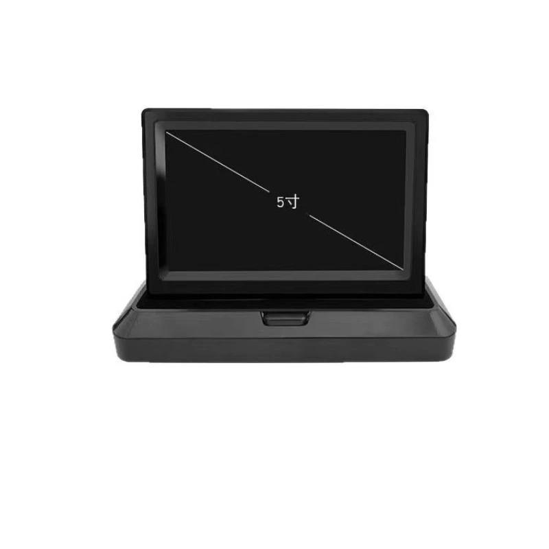 

4.3 inch folding car LCD display reversing image universal two AV input digital high definition touch screen