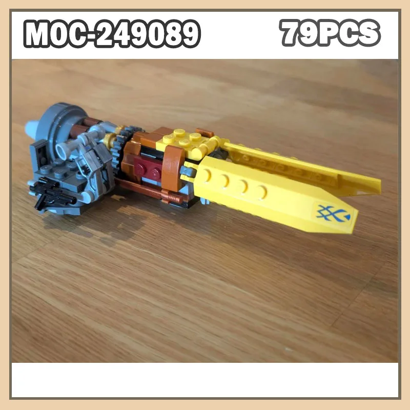 

MOC-249089 Cobb Vanth's Speeder Slim Building Blocks DIY Model Bricks Puzzle Toys for Birthday Gifts 79PCS