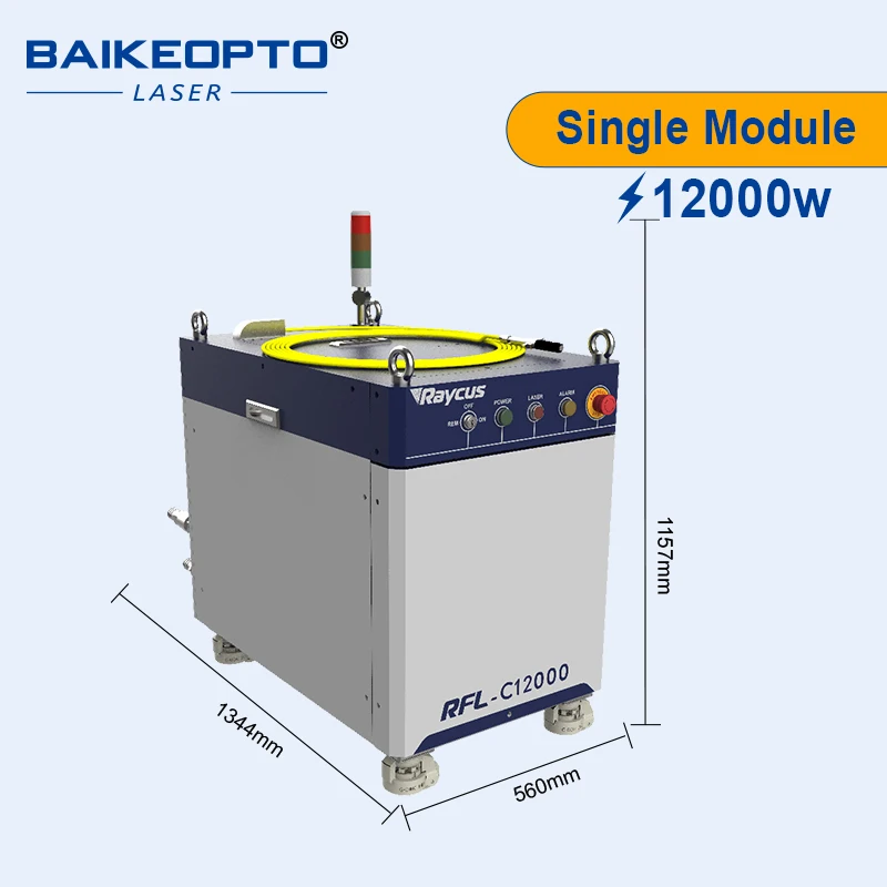 RFL-C12000 Raycus 12KW Fiber Laser Power Source for Cutting Cleaning Drilling Equipment