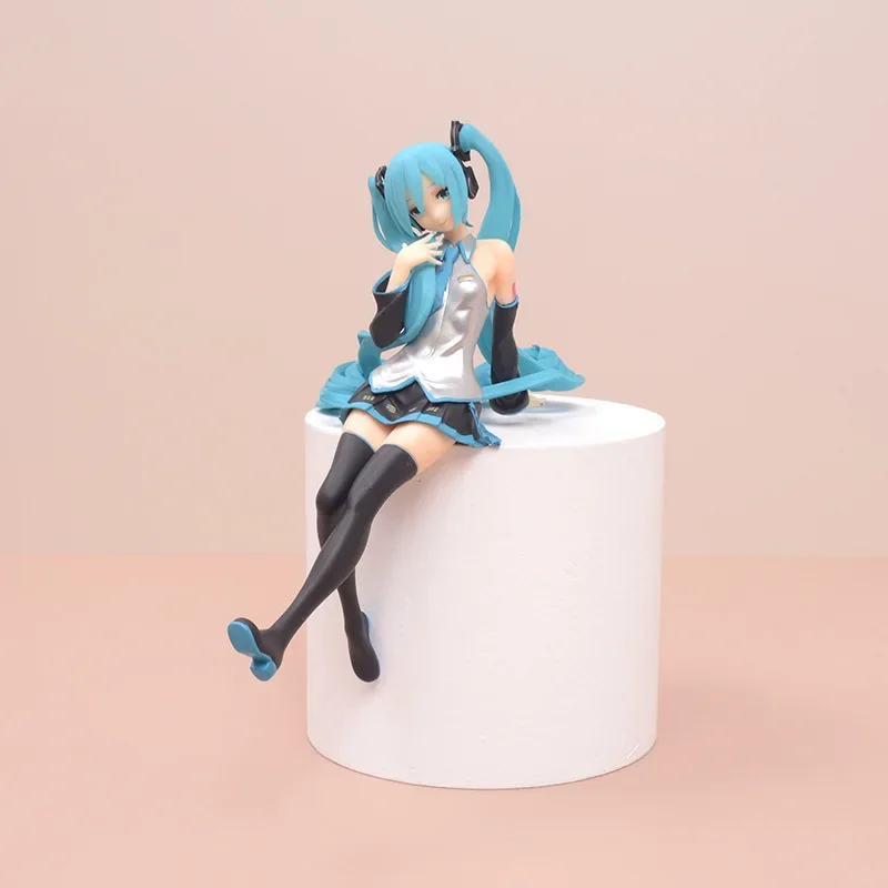 Hatsune miku presse tasse nudeln action anime figur spielzeug schüchtern sexy schönes mädchen ver. Figuren Auto Ornament Sammler modell