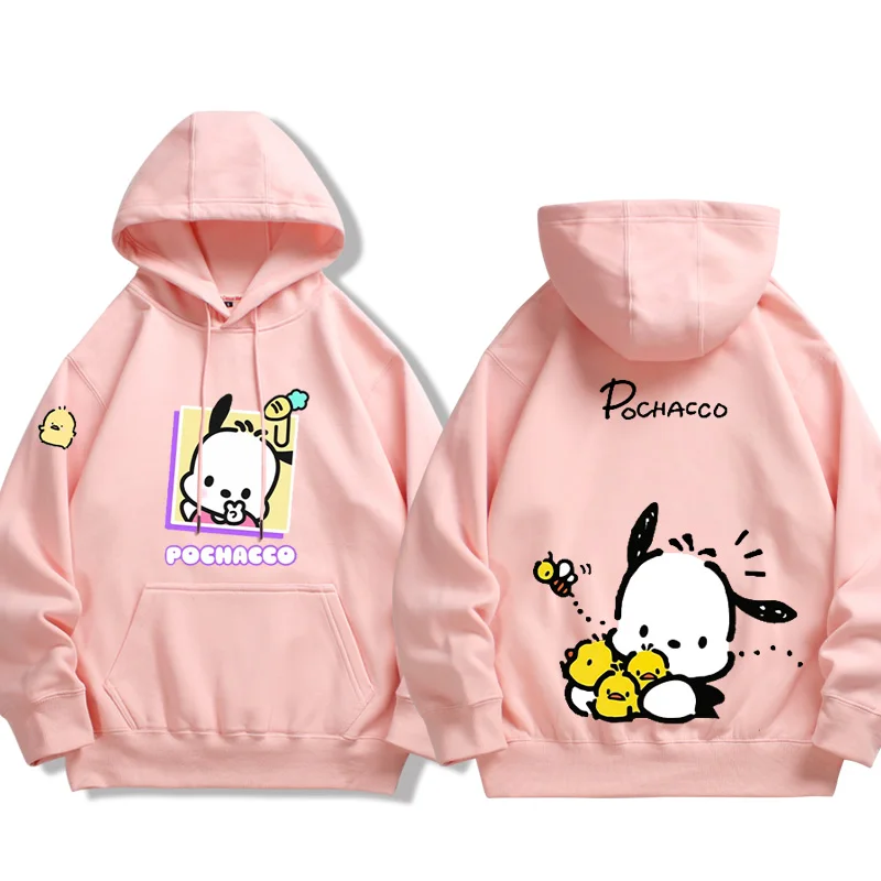 Pochacco hoodies periphery Hoodies for Women Cartoon Sweatshirt for Women and Men in Spring and Autumn Couple\'s Clothing